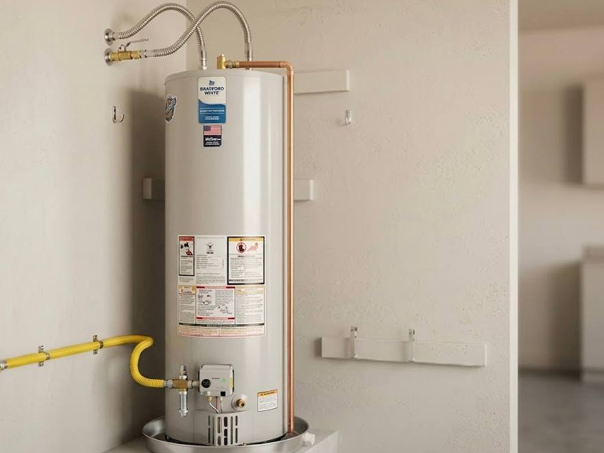 Water heater installation